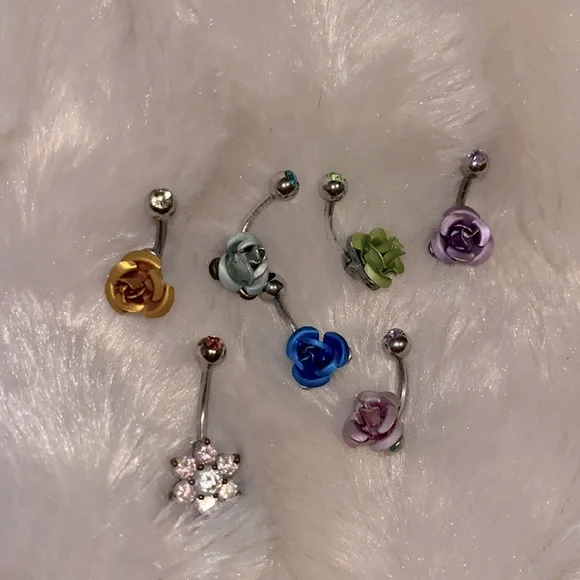 Icing Jewelry Bellybutton Ring Bundle Poshmark